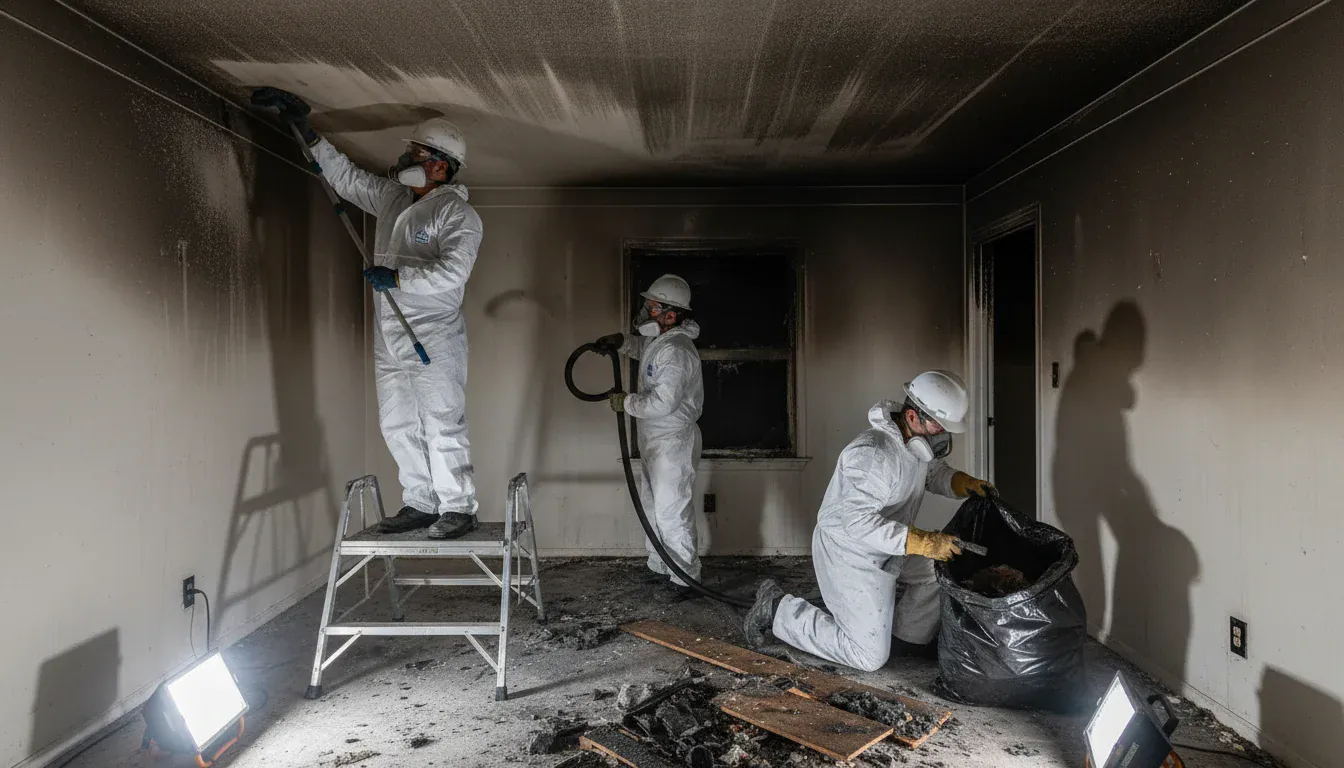 Fire Damage Restoration service by Pro Max Restoration in Toronto and GTA