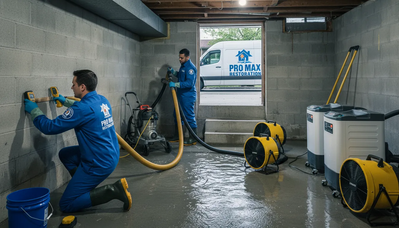 Water Damage Restoration service by Pro Max Restoration in Toronto and GTA